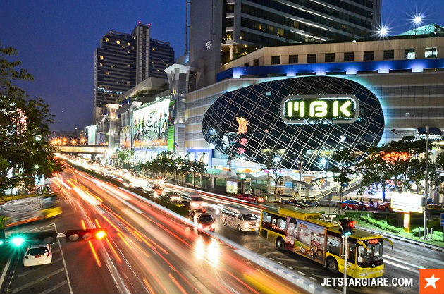 Siam Square ve may bay gia re di bangkok